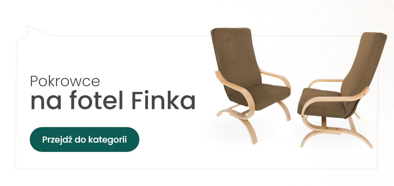 Baner z pokrowcami na finkę