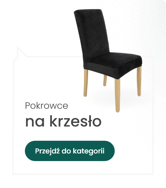 Baner z pokrowcami na krzesło