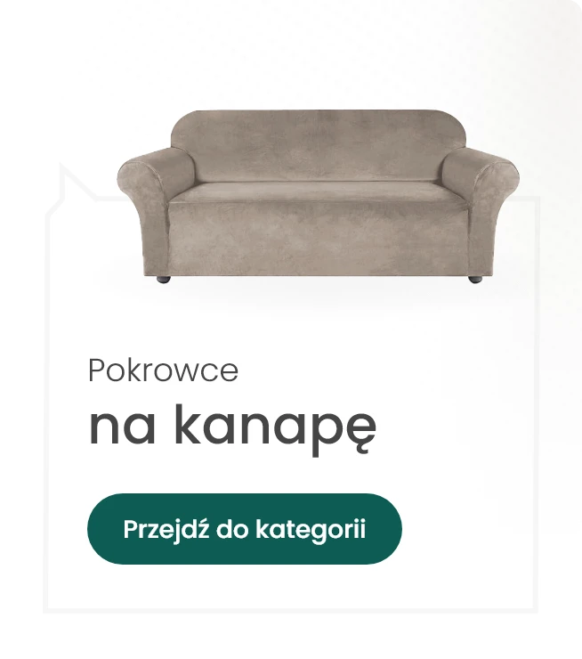 Baner z pokrowcami na kanapę